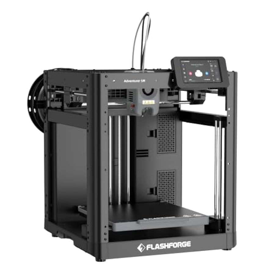 FLASHFORGE 3Dプリンター 本体 Amazon | FLASHFORGE Adventurer5M 3Dプリンター, 最高速度600mm