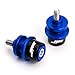 MOWOK Fit For S1000RR S1000 RR HP4 S 1000 RR 1000RR 2PCS 8MM M8 SwingArm Sliders Spools Motorcycle Accessories CNC Swing Arm Stand Screw (Blue)