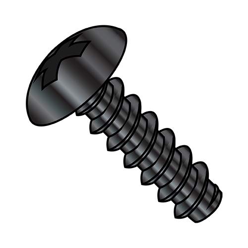 Tornillo autorroscante Phillips 10-16X3/4 negro pack 6000