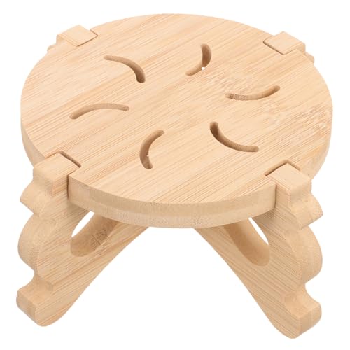 TOYANDONA Piedistallo Per Esposizione Stand Per Piante Indoor Piccolo Montante Base Del Vaso Di Fiori Display Piatti Di Pianta Interni Fioriere All'aperto Alzate Espositori Di Legno