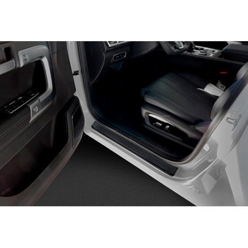 Seuils de portes Jaecoo J7 2024 Avisa en acier inoxydable noir mat élégant