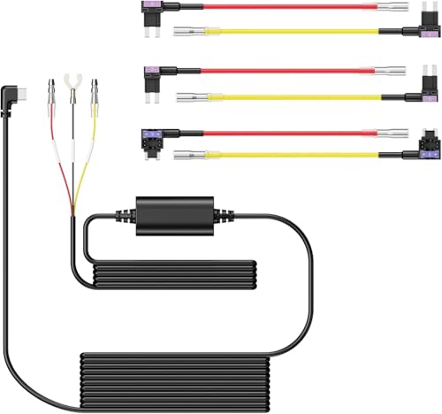 Kit de cámara de salpicadero BOTSLAB Tipo C contra cables sueltos y apagones