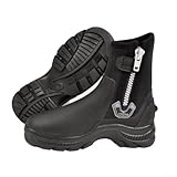 Water Sport Neoprene Diving Boots 5M Wetsuit Shoe with Excellent Traction Rubber Sole Black(10(43-44))