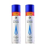  Colibri Original Feuerzeuggas Butangas absolut hochrein 2x400ml