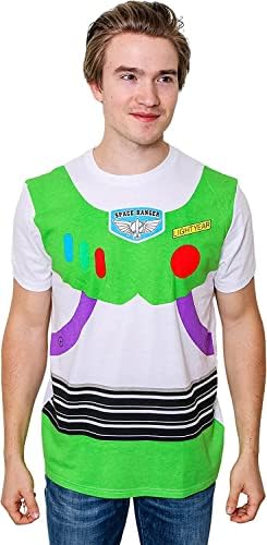 Toy Story Buzz Lightyear Astronaut Costume Adult T-Shirt