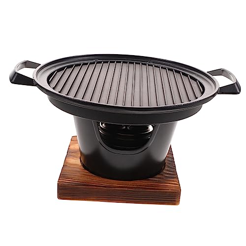 Garneck Portable Bbq Grill Mini Hibachi Grill for Camping Picnics Outdoor Cooking