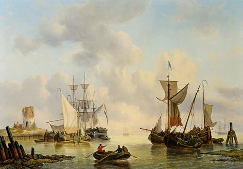 Tableaux muraux sur toile de maîtres et posters de navires 60x90cm