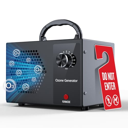 Generador de Ozono Hogar, Profesional Máquina de Ozono 40000mg/h, Purificador de Aire Desinfectador de Ozono con Temporizador, para Garajes, Hogar, Eliminación de Olor y Desinfección Hasta 300 ㎡ Generador de Ozono Hogar, Profesional Máquina de Ozono 40000mg/h, Purificador de Aire Desinfectador de Ozono con Temporizador, para Garajes, Hogar, Eliminación de Olor y Desinfección Hasta 300 ㎡