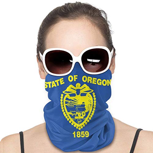 Preisvergleich Produktbild Flag Of Oregon Kopfbedeckung, Gesichtsschutz, Bandana, Sturmhaube
