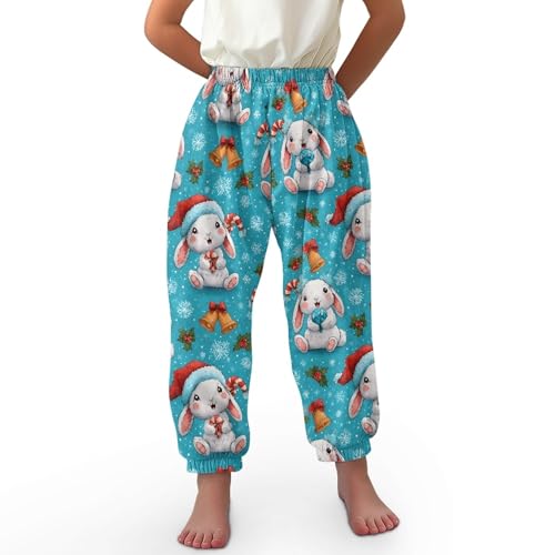 Image of Unisex Little Kids Yoga Trousers Bohemian Beach Pants Baggy Harem Activewear for Boys and Girls Age 3-10