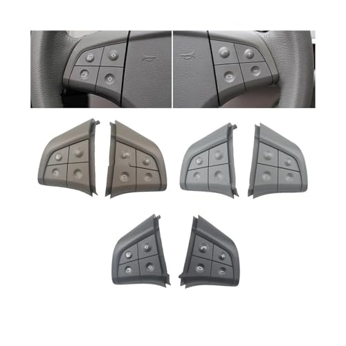 Boutons de commande de volant pour Benz W164 W245 W251 noir