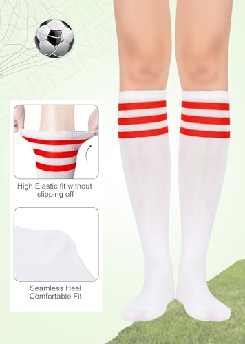 Image of American Trends Women Softball Socks Knee High Tube Socks Long Baseball Soccer Socks for Youth Girls