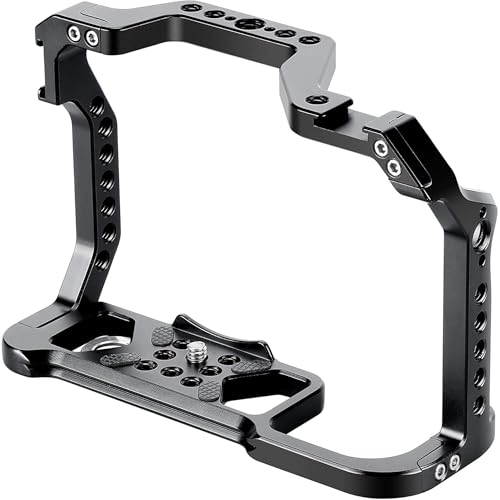 Image of LEOFOTO CG-R5 Camera Cage Dedicated for Canon EOS-R5 Lightweight Body Armor, 1 /4 inch & 3 /8 inch Threaded Accessory Mounting Holes