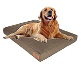 Durable & Comfortable Canvas Dog Bed, Premium Quality Water-Repellent Coating & Dirt Resistance,...
