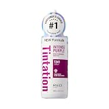 Red by Kiss Tintation Semi-Permanent Hair Color, Aloe Vera Water Based, Argan Oil, Olive Oil, Collagen & Keratin, Long-Lasting Color Dye (Intense Purple, 5 Fl Oz)