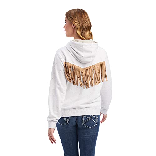 Image of ARIAT Women's Desert View Full Zip Sweatshirt, Egret, XX-Large