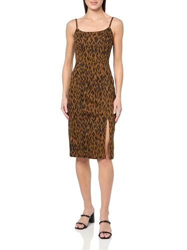 Steve Madden Apparel Giselle Dress, Leopard, 4