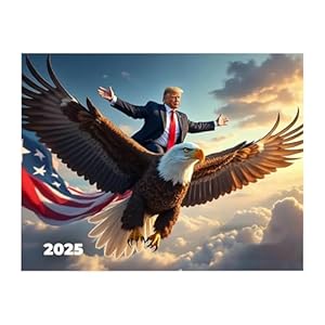 2025 Trump Wall Calendar Monthly Calendar Featuring Stunning Images Perfect Funny Trump Gifts Trump Merchandise