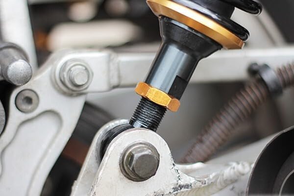 【604】 リア サスペンション 320mm 黒 タンク別体 調整可能 新品 604】 リア サスペンション 320mm 黒 タンク別体 調整可能 新品 - メルカリ