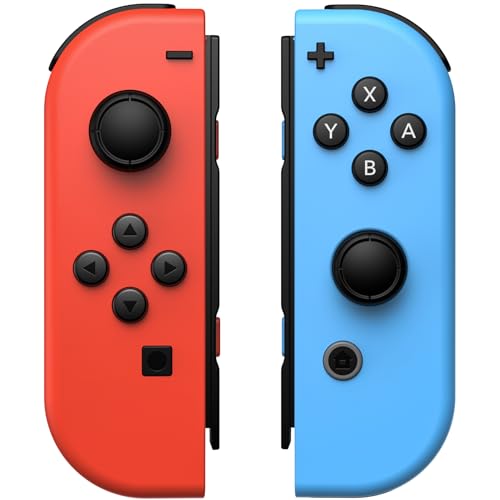 WYOJEZG Switch Controller Compatible with Nintendo Switch/OLED/Lite,Replacement Switch Controllers Left and Right Wireless Switch Handheld Controllers Support Sports Dual Vibration/Wake-up/Motion Control