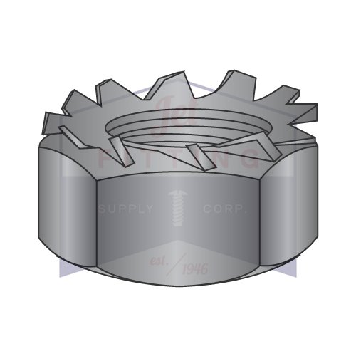 8-32 K Lock Nuts | Hex Keps Nuts | External Lock Washer | Steel | Zinc Plated | Pre-Assembled External Tooth Washer & Nut (Quantity: 5000)