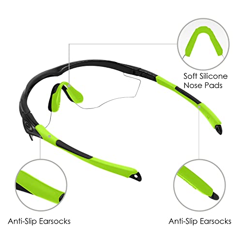Image of BLAZERBUCK Replacement Sock Kits Earsocks & Nosepieces for Oakley M2 Frame XL Sunglass