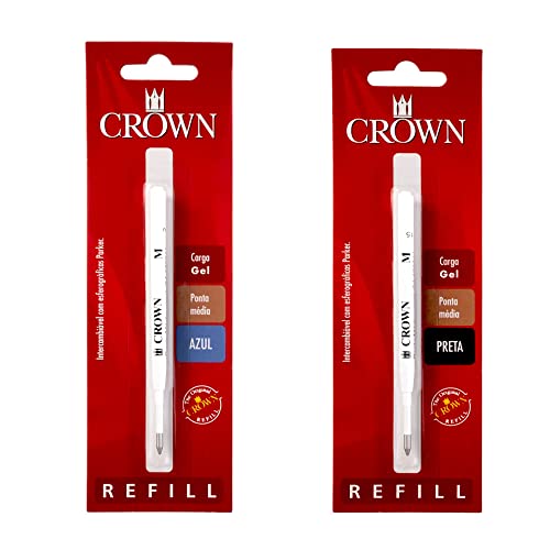 Carga Gel Média Azul Crown CA17004