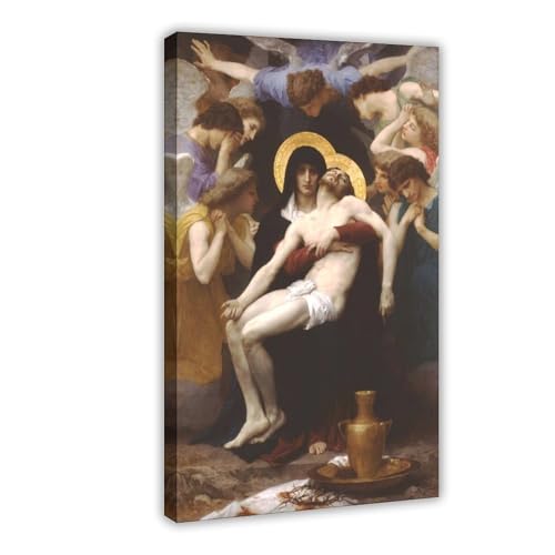 Toile The Pieta William Bouguereau décoration murale premium grand format pour bureau