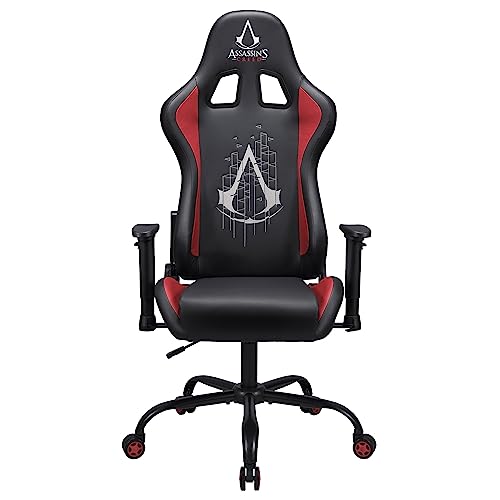 Assassin's Creed - Ergonomischer Gaming-Stuhl Verstellbare Rückenlehne/Armlehnen - Adult Gaming Chair offizielle Lizenz