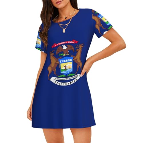 Chemise de nuit légère Michigan femme pour un confort nostalgique