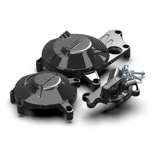 Cubierta de motor para SV650 evita averías por caídas con este protector de estator 4