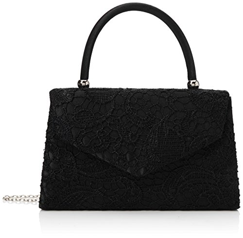 Swanky Swans Jena - Pochette Da Giorno Donna, Black, 6.5X16X24 Cm (W X H L)