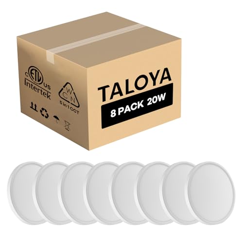 Photo 1 of 8 Pack 12 Inch Flush Mount LED Ceiling Light Fixture