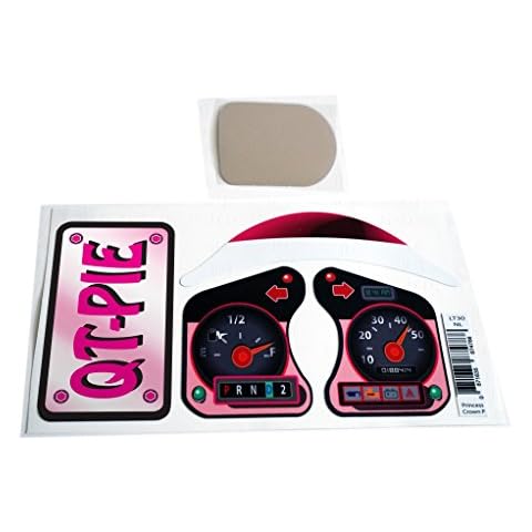 The Toy Restore Replacement Decals Fits Little Tikes 30th Anniversary Cozy Coupe QT-Pie NL Cover