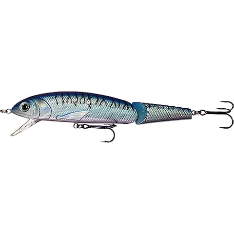 DMSHARK 5" Jointed Fishing Lures for Bass and Trout Cover