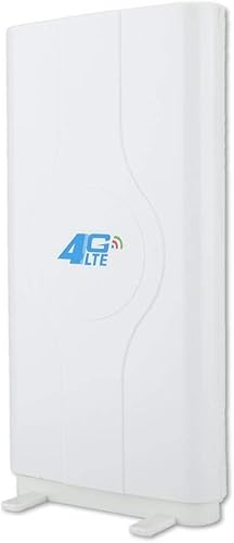 Miniatura 7 de 4G LTE TS9 CRC9 SMA 88DBi 800MHz a 2600MHz Antena de panel de alta ganancia, antena dual Mimo con montaje en pared de cable de 6.6x6.6 ft