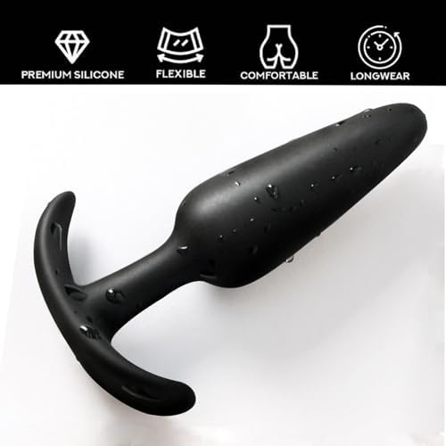 3 Stück Sexspielzeug Analplug Set,Butt Plug Anal Plug,drei Größen Klein+Medium+Groß,Analplug Sex Toys Silikon Buttplug für Frauen und Männer,Butt Plug für Frauen und Männer3