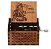 Nostalgish - PotC - Davy Jones Locker Music Box - Hand Crank Wooden Musical Boxes Music Box - Unique Gift (Wood, Davy Jones)