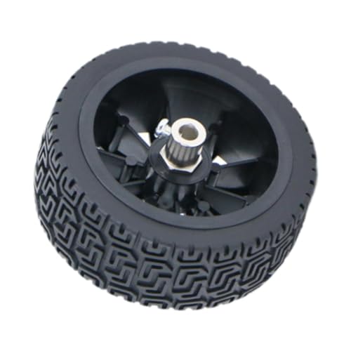 CoudarTitie 模型車両用の交換用タイヤ、ラバー製ホイールパーツ、DIYアクセサリー, 6mmカップリング