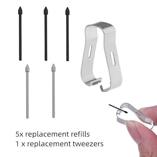 image for WADY Tips Nibs Replacement with Removal Tweezer,Touch Stylus S Pen Rep