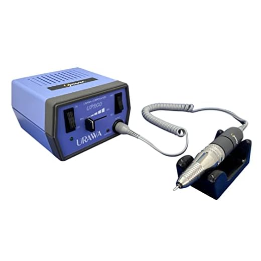 [Upower] UP200 Professional Nail Drill Machine, 20000 RPM Electric File for Nails, Low Noise & Low Vibration, Home and Salon Use (Made in Japan) Produced by URAWA Corp.