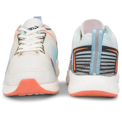 Image of Liberty Leap7x Stella Sports Lacing Running Shoes for Women with EVA Sole | Suitable for Walking, Gym and Jogging | Comfortable Outsole | Lightweight Durable and Cushioned Footbed