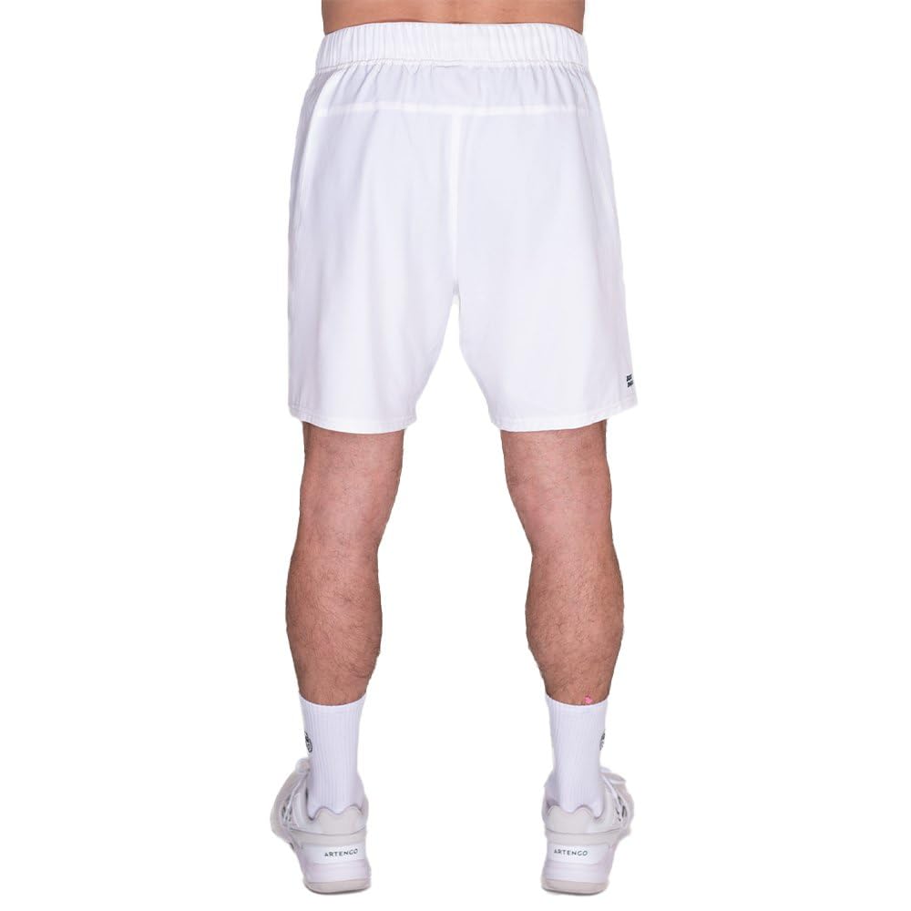 BIDI BADU Herren Crew 7Inch Shorts - White