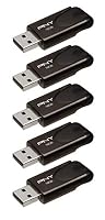 PNY – PNY Attaché 4 16GB 5er-Pack USB-Stick USB 2.0 Schwarz