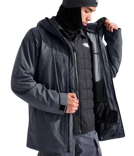 Image of THE NORTH FACE Men's Thermoball Eco Snow Triclimate Waterproof Insulated Ski Jacket | Helmet Compatible, Powder Skirt