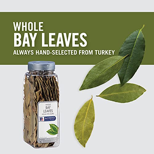 Mccormick Culinary Whole Bay Leaves, 2 Oz - One 2 Ounce Container Of Dried Bay Leaves For Cooking, Perfect Spice For Stews And Marinades #TOP4