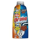 Drano Foamer Drain Clog Remover and Cleaner, Foam Fills Pipes to Unclog and Remove Hair, Soap Scum, Blockages and More from Showers and Sinks, 500mL