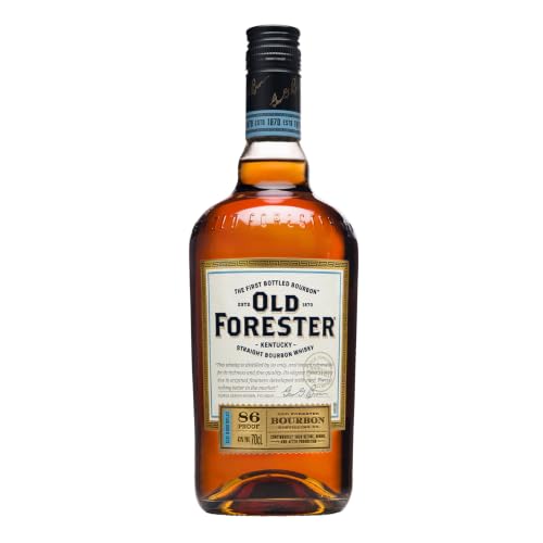 Old Forester 86 Proof - Bourbon Whiskey - Geschenkempfehlung - Noten von Eiche, süßem Mais und...