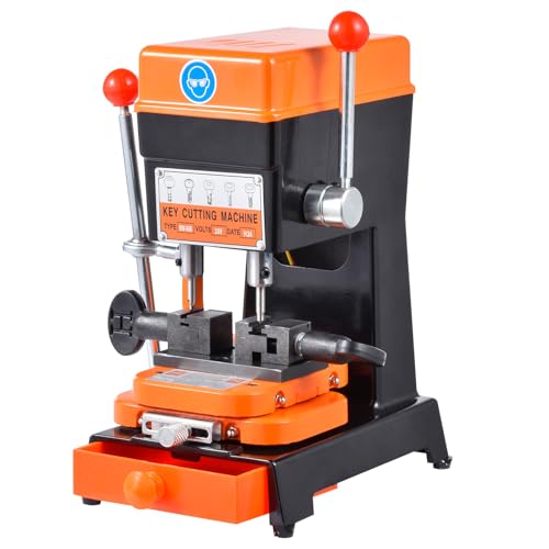 Vertical Key Cutting Machine Key Cutter Cutting Machine Drilling Machines with Bits 110V Vertical Keys Maker Machines