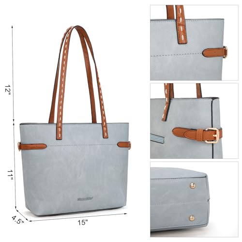 Bolso Tote Minimalista para Mujer con Asa de Hombro miniatura 3